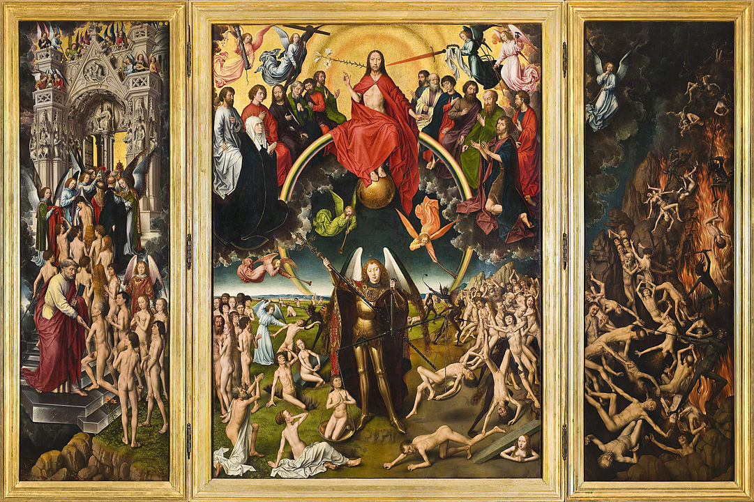 Hans Memling's painting: The Last Judgement