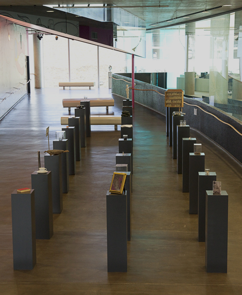 'The Deptford Maritime Museum' installed at Laban as
                part of the arts festival 'Deptford X', 2009.