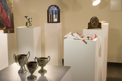 'Museum Clausum Deptford' installed at Laban as
              part of the arts festival 'Deptford X', 2007.