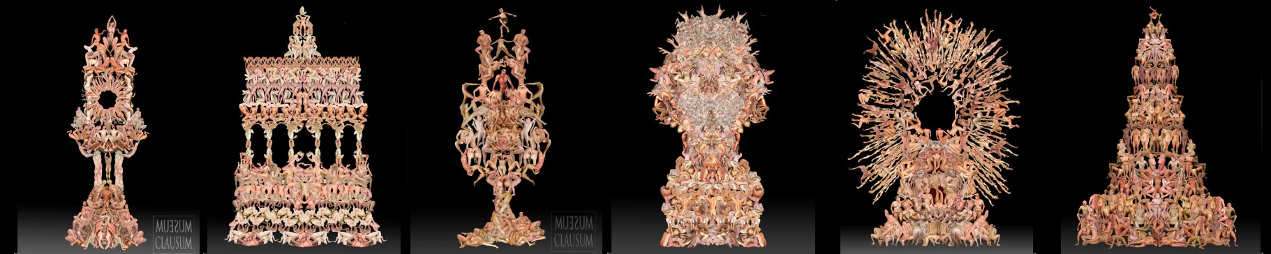 Thumbnails of images from the series: Body and Soul